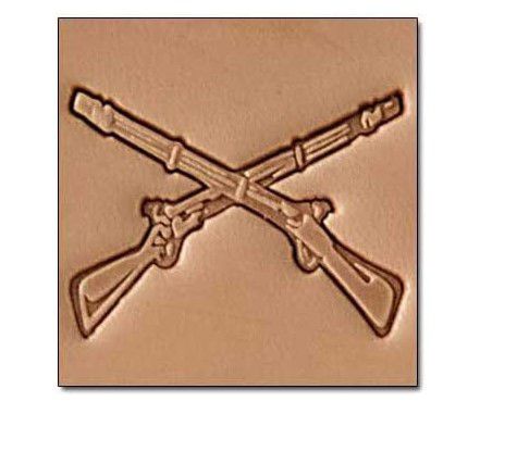 CARIMBO 3D TANDY RIFLES  #8688