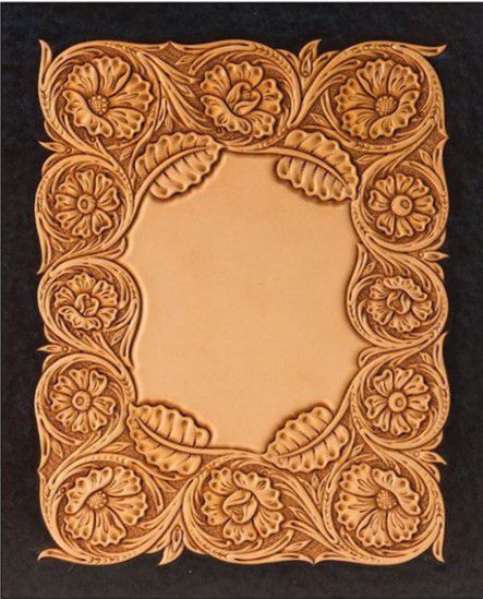 CRAFTAID® TANDY LEATHER FLORAL BORDER 76616