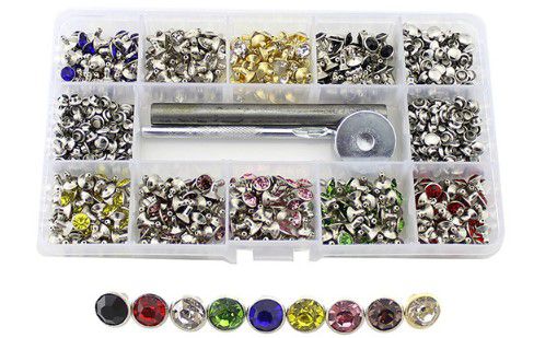 Kit Strass caixa com 360 und e aplicador