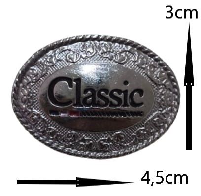 Margarida aplique rebite  Oval Classic