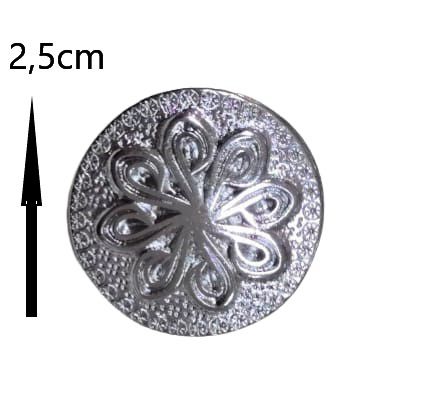 Margarida aplique rebite Flor 2250