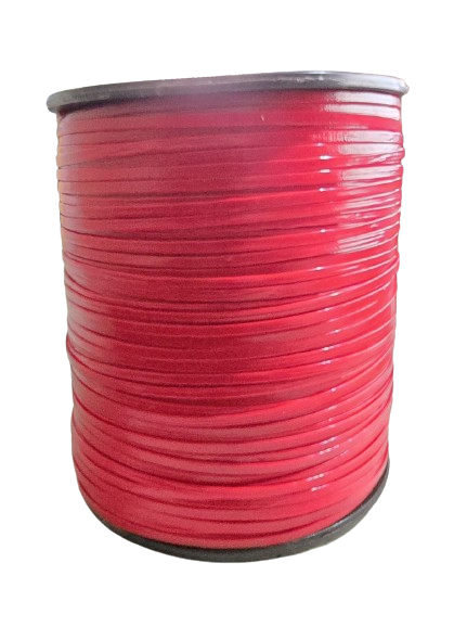 TENTO VERMELHO POLIETILENO FITILHO , PALHINHA INDIANA SELONIT  2,5MM POR 250 METROS