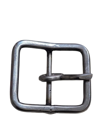 Fivela Lira Canoa Inox 40mm para loro e latego