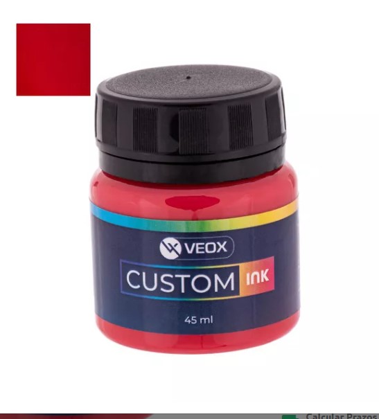 CUSTOM INK VERMELHO 45ML