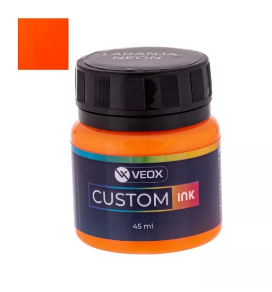CUSTOM INK LARANJA NEON 45ML