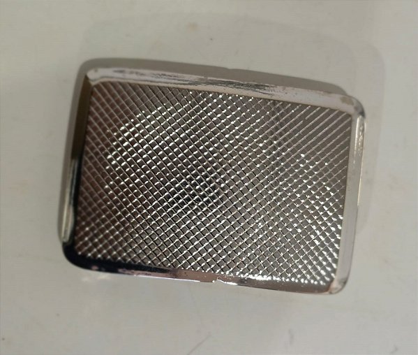 Fivela de Zamac para Encapar em Couro – 8 cm x 5,5 cm cm retangular cod 03
