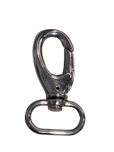 MOSQUETAO 20MM NIQUEL  CHAVEIRO  372 - EG2222/20