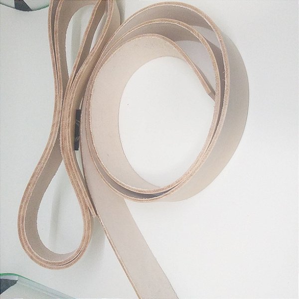 Tira Couro Para Cinto 4mm 4CM X 1,68 A 2 M Feito No Grupon