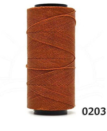 FIO ENCERADO Nº4 CARAMELO 203