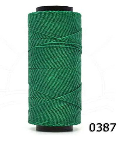 FIO ENCERADO Nº4 VERDE BANDEIRA 387