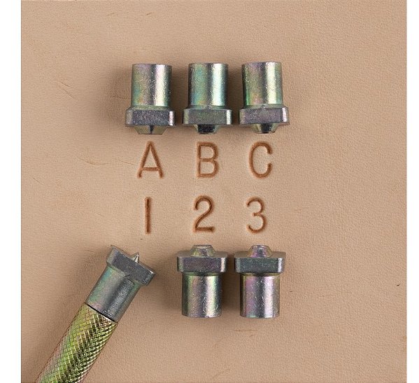 JOGO DE LETRAS TANDY LEATHER 8137-00 1/4 (6MM)