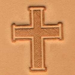 Carimbo 3d tandy leather cross 88338-00
