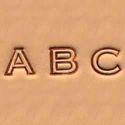 JOGO DE LETRAS TANDY LEATHER 1/2" (13MM) 8143