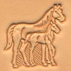 Carimbo 3d tandy leather mare & colt® 88316-00