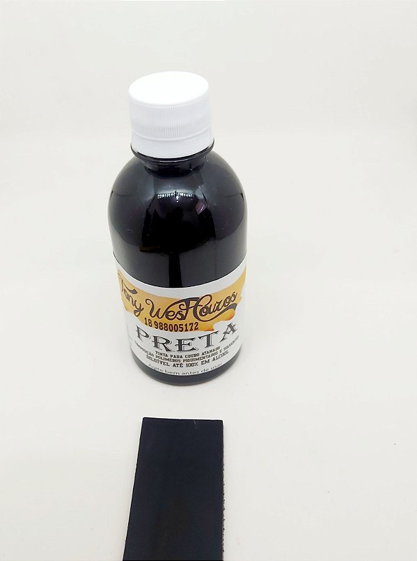Tinta Preta alcool 250ml
