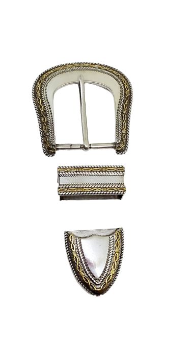 Conjunto fivela angel fire tandy leather 7895 40mm