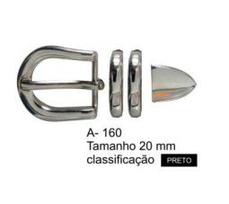 FIVELA CABEÇADA C/ 2 PASSADOR E PONTEIRA  A160/20mm