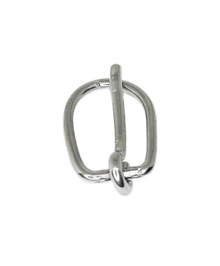 FIVELA CABEÇADA INOX 12MM FINA ROLIÇA C/PASSADOR 918-IR