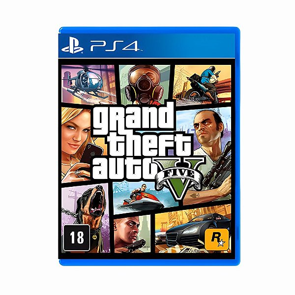 Jogo GTA V - PS4