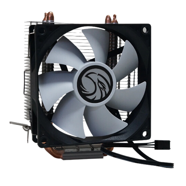 Cooler BrazilPC Gamer CL-SA90R 2 Heatpipe 100W LED