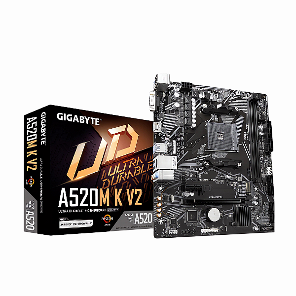 Placa Mãe Gigabyte A520M K V2