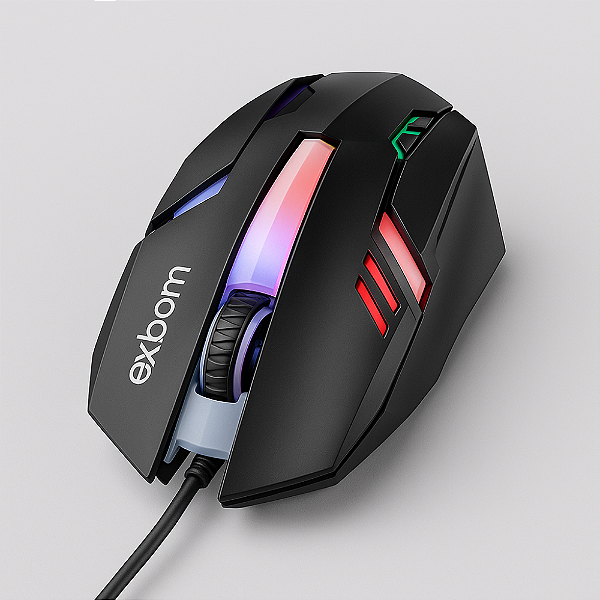 Mouse Gamer com Fio Exbom MS-62