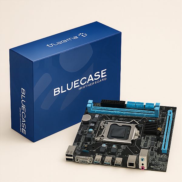 Placa-Mãe Bluecase BMBH61-D2HG-M2 REV 2.0 BOX DDR3 LGA 1155 – Micro-ATX