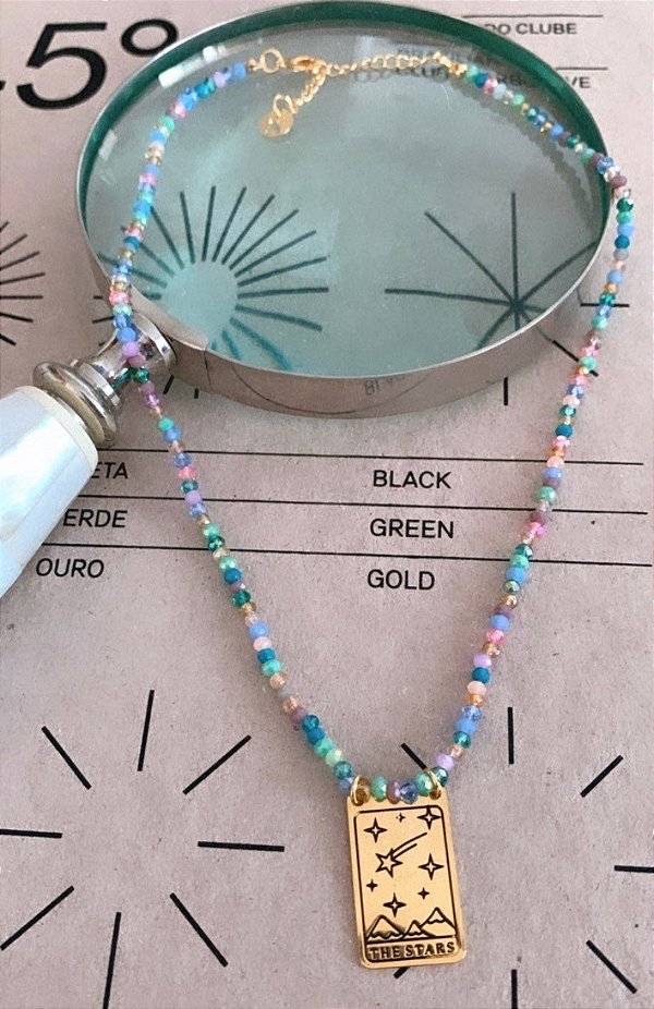 Colar Tarô "A Estrela"