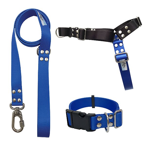KIT ANTI PUXÃO - LISOS - AZUL E PRETO