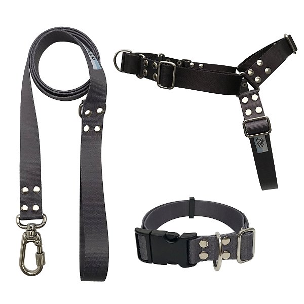 KIT ANTI PUXÃO - LISOS - CINZA E PRETO