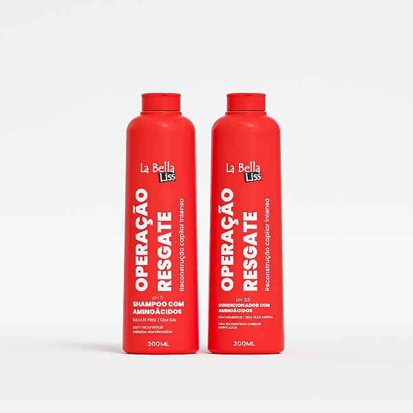 Kit Operação Resgate - 600ml - La Bella Liss