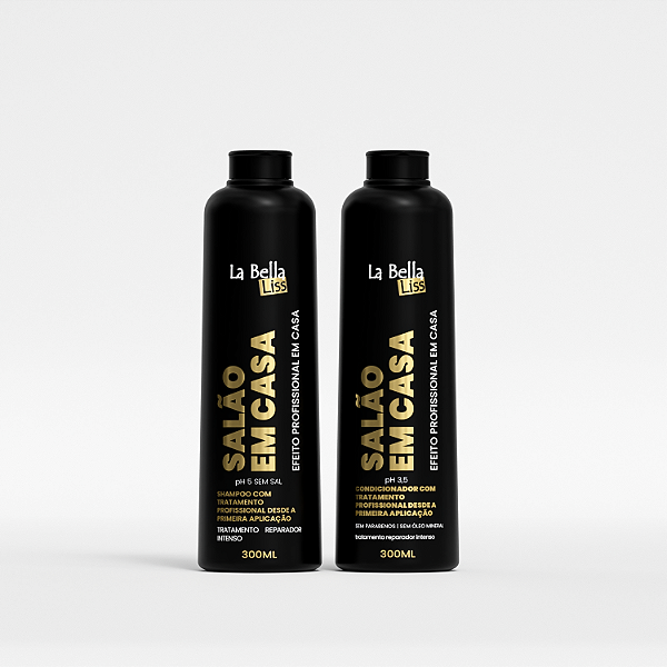 Kit Salão em Casa - 600ml - La Bella Liss