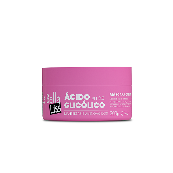 La Bella Liss - Máscara Ácido Glicólico - 200g