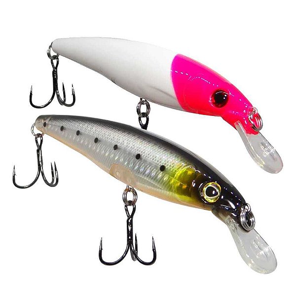 Isca 2 Iscas Century Smr Samuray 125mm P/ Tucunaré, Dourado, Anchova