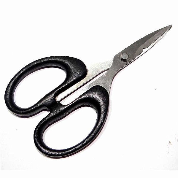 Tesoura 9,5cm Micro-serrilhada Lizard Fishing 084095