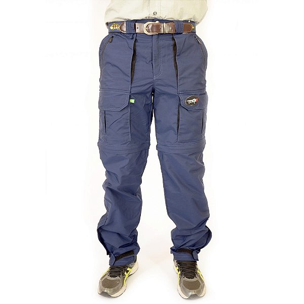 Calça bermuda MTK Amazon Tam: 48 - Cor azul marinho