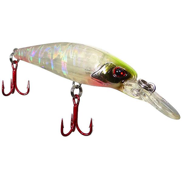 Isca Artificial Marine Sports Raptor Shad 70 Cor N2 7cm 6g Meia Agua