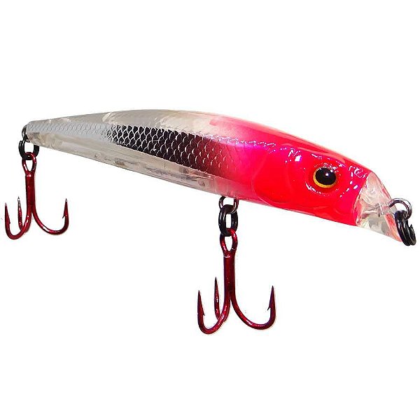 Isca Artificial Marine Sports Rei Do Rio 80 Cor: N20 8cm 8,5g Meia água