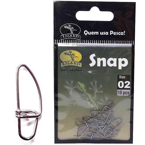 Snap De Aco Lizard N 2 C/ 10 Snap02