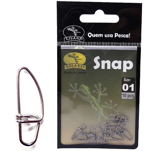 Snap De Aco Lizard N 1 C/ 10 Snap01