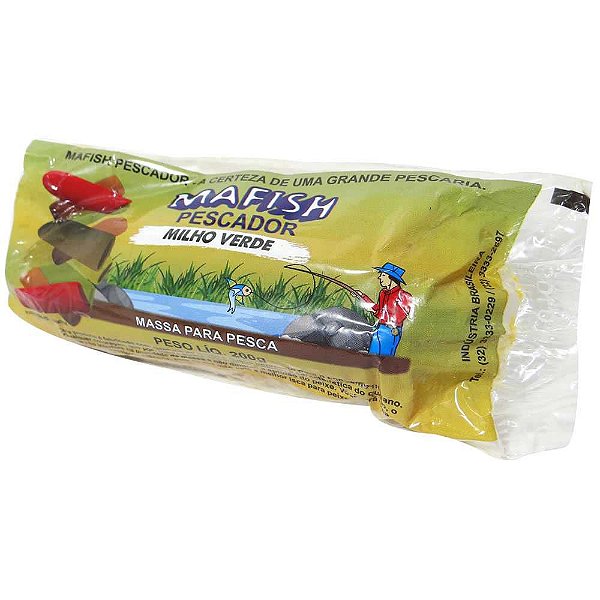Massa Pesca Mafish Milho Verde 200g