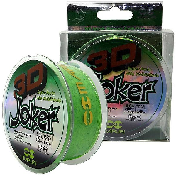 Linha Maruri Joker 3d 0,37mm c/ 300m