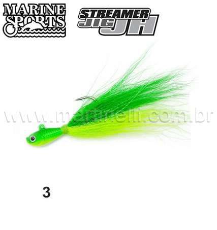 Isca artificial Marine Sports Streamer Jig JH 15g Cor 3 By Johnny Hoffmann