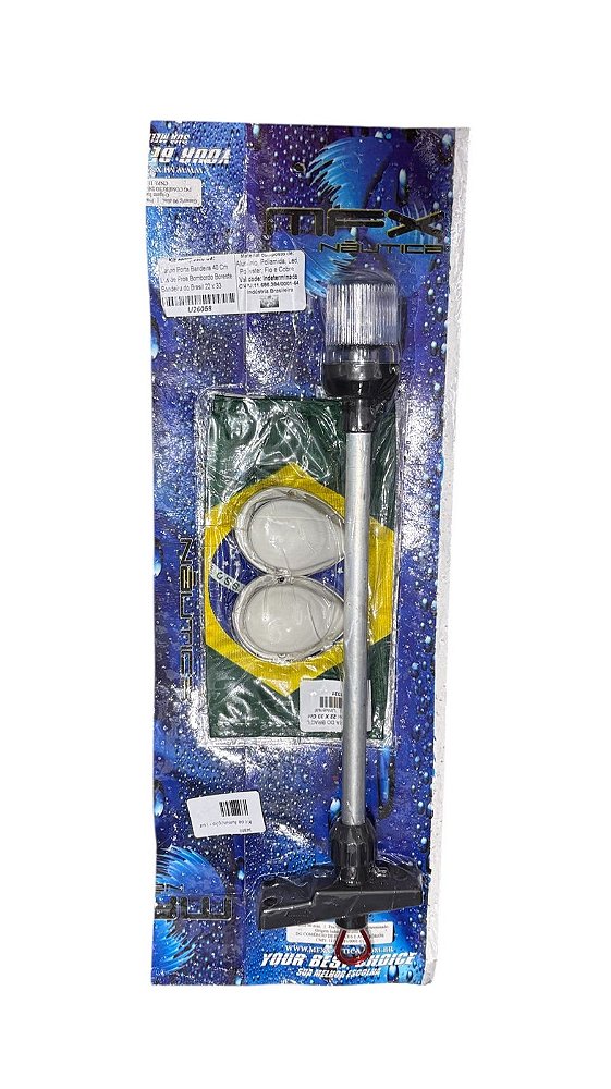 Kit de iluminação - Luz Sobrepor - Bombordo Boreste + Mastro 40cm  MFX  U26063