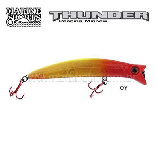 Isca artificial Marine Sports Thunder 90 Cor: OY