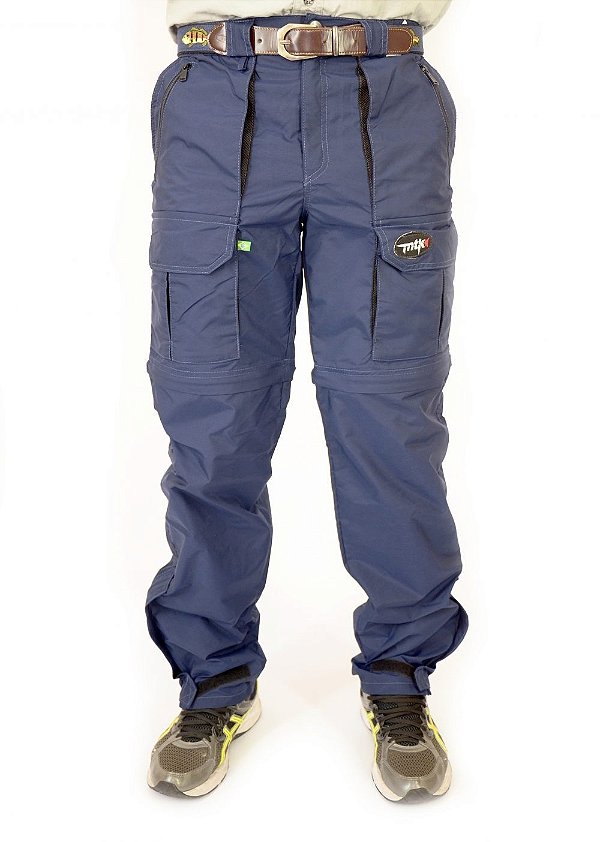 Calça bermuda MTK Amazon Tam: 44 - Cor azul marinho