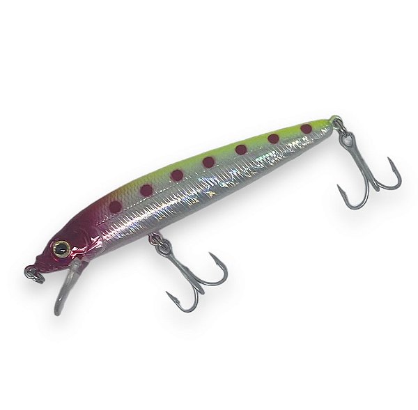 Isca artificial Intergreen Amboré Minnow 9.5 Cm 9.5 g Cor: VP