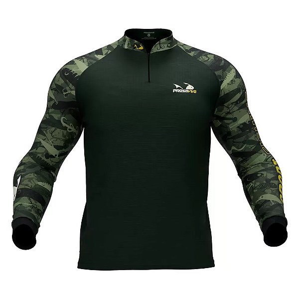 Camiseta de Pesca Presa Viva Camuflada 08 M