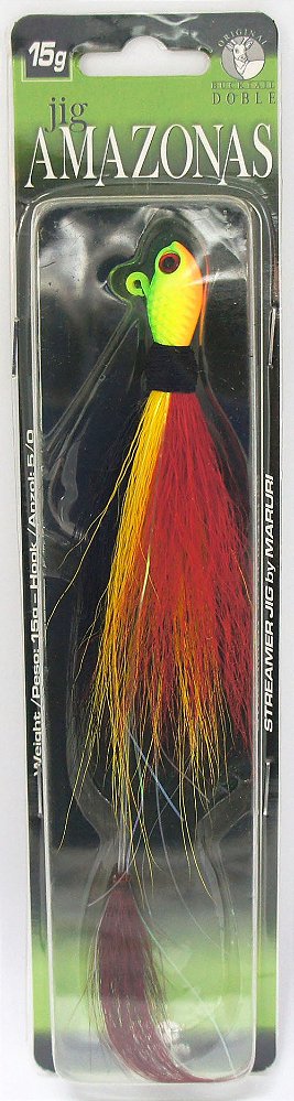 Isca Maruri Amazonas Jig 15g 5/0 cor 21