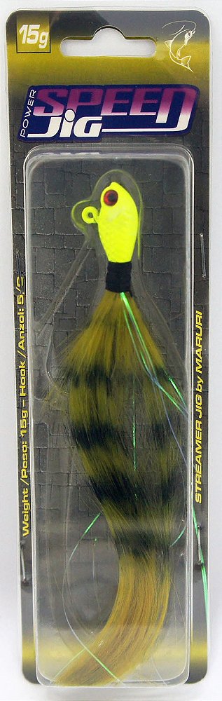 Isca Maruri Jig Speed Streamer 15g 5/0 Cor 14